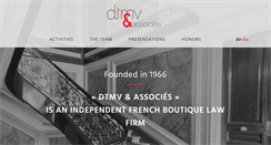 Desktop Screenshot of dtmv.com